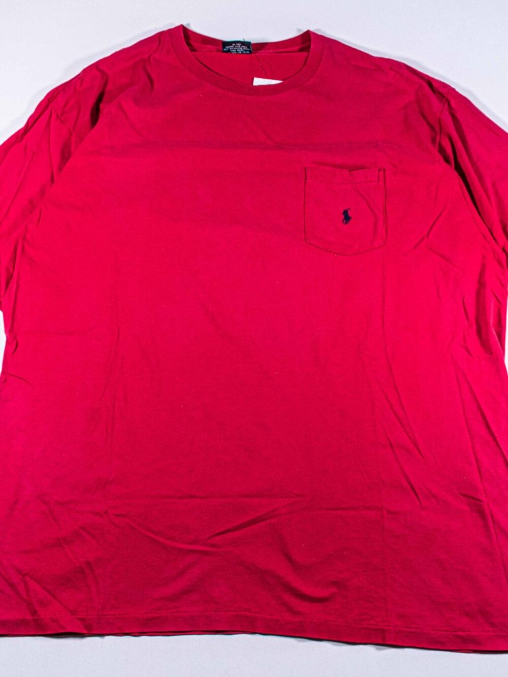 Vintage 90s Polo Ralph Lauren Made in USA Pony Pocket T-Shirt Mens XL Single